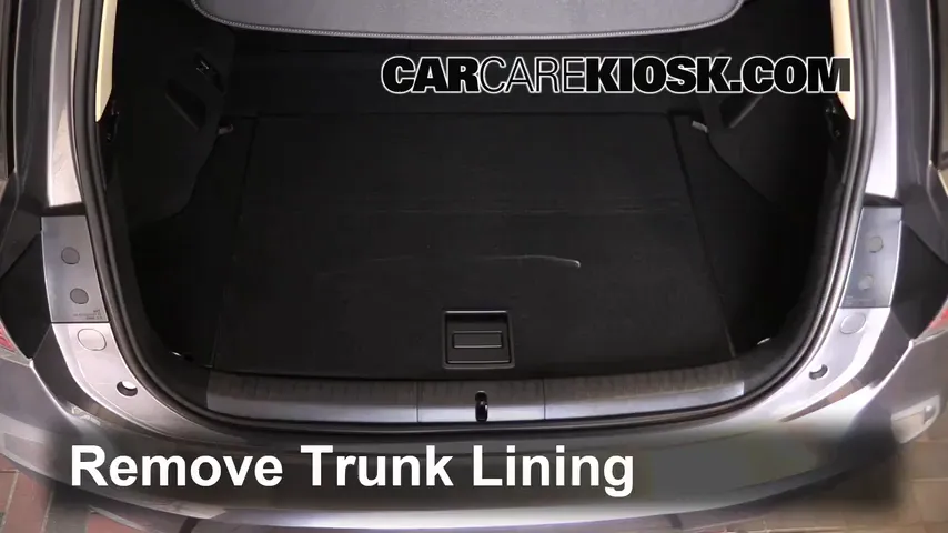 2014 Lexus CT200h 1.8L 4 Cyl. Tires & Wheels Change a Flat Tire